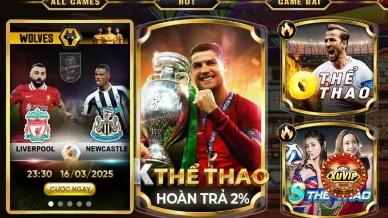 Thể thao XuVIP - sân chơi cực đỉnh