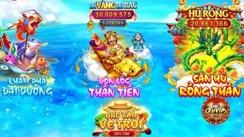 Giới thiệu sảnh game bắn cá XuVIP